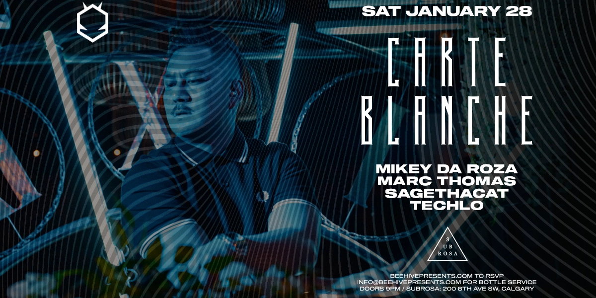 Event image for CARTE BLANCHE • 01.28.23