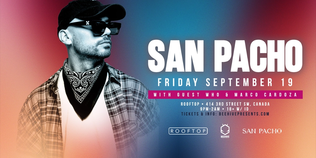 Event image for SAN PACHO • 09.19.25