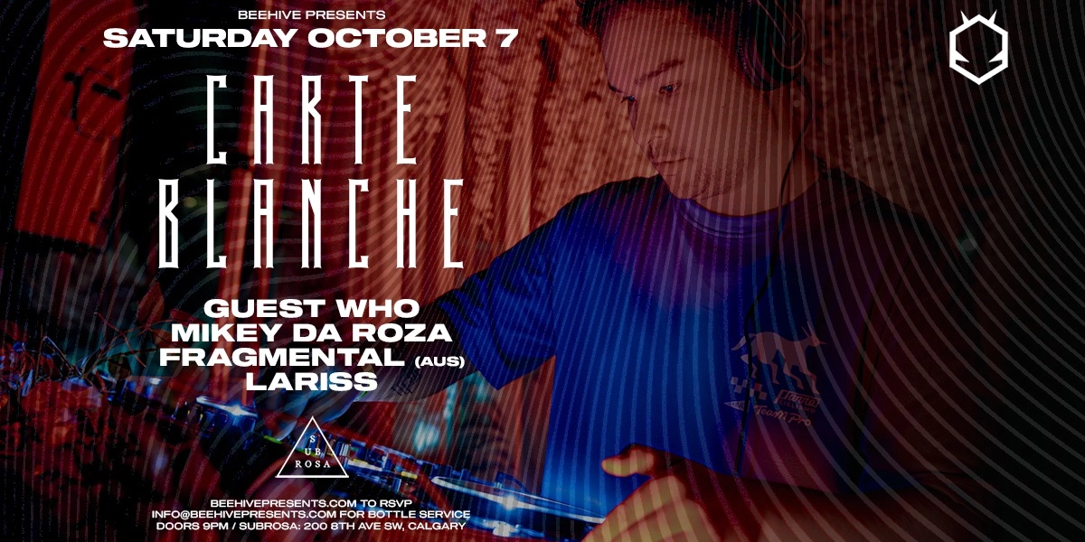 Event image for CARTE BLANCHE • 10.07.23