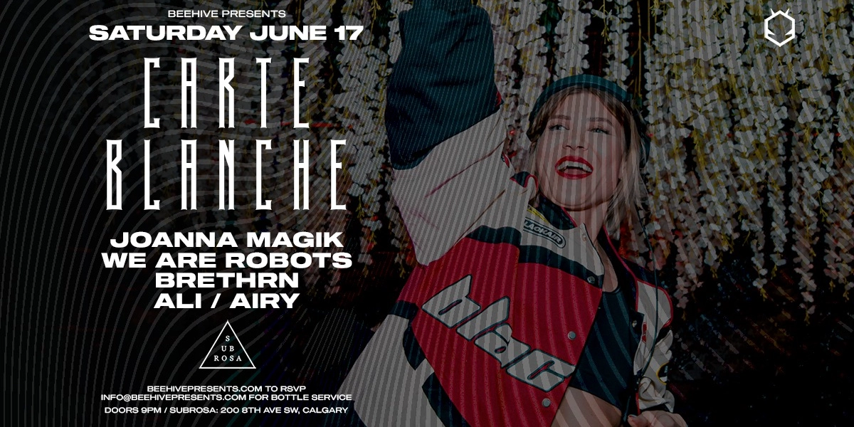 Event image for CARTE BLANCHE • 06.17.23