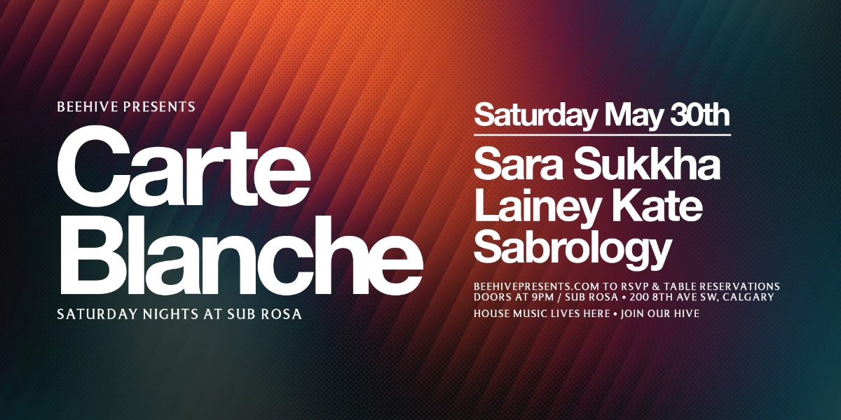 Event image for CARTE BLANCHE • 05.30.26