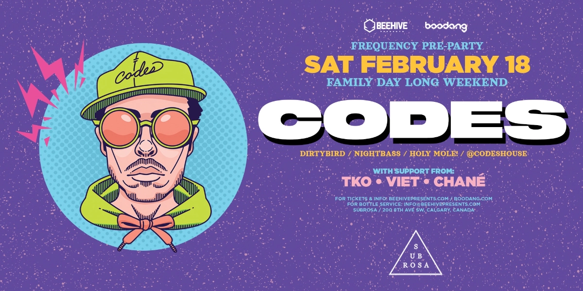 Event image for CODES • 02.18.23