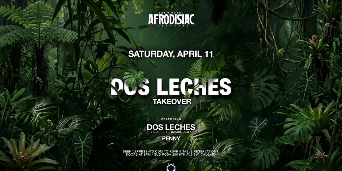 Event image for AFRODISIAC ft. DOS LECHES TAKEOVER • 04.11.26