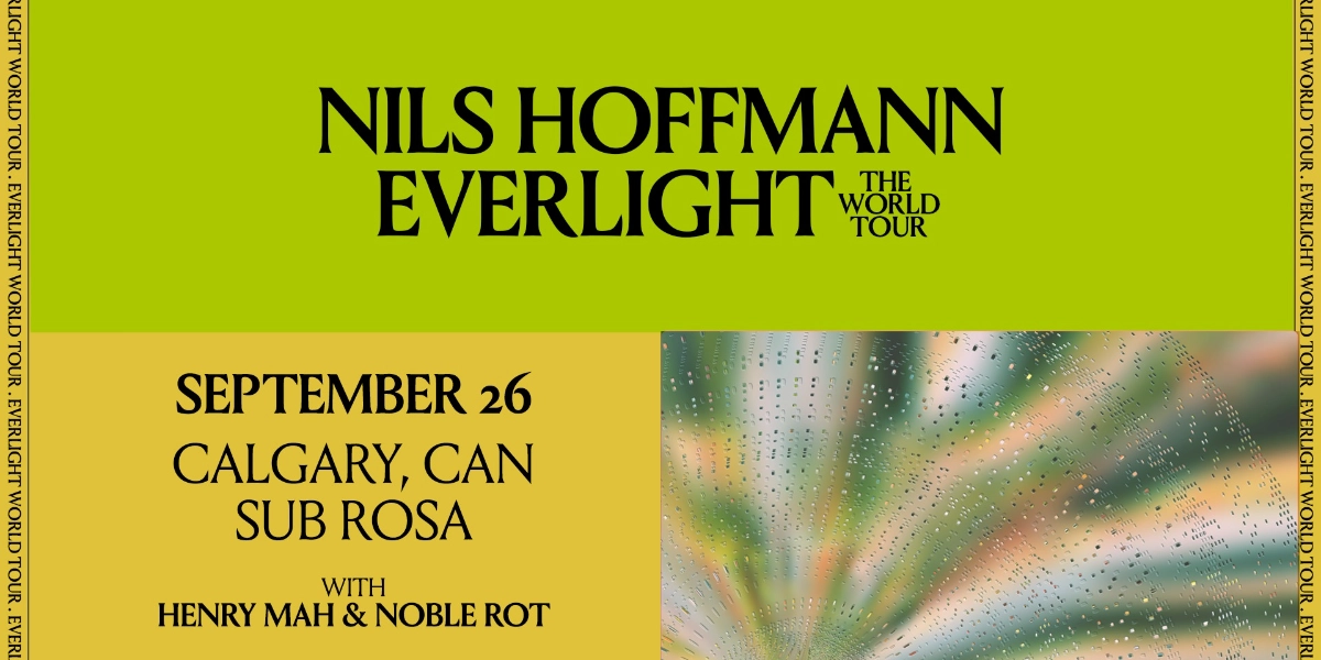 Event image for NILS HOFFMANN • 09.26.26
