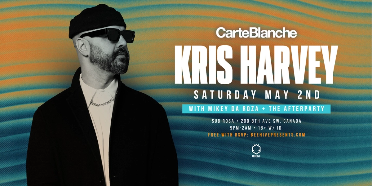 Event image for CARTE BLANCHE ft KRIS HARVEY • 05.02.26