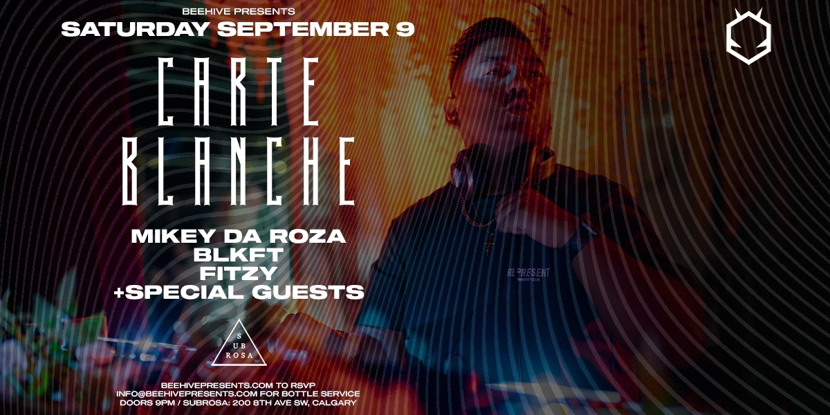 Event image for CARTE BLANCHE • 09.09.23