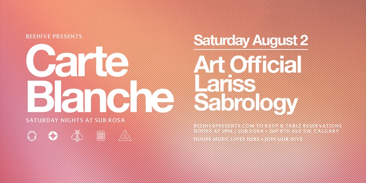 Event image for CARTE BLANCHE • 08.02.25