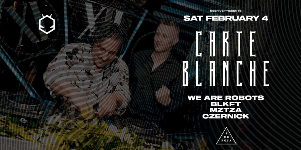 Event image for CARTE BLANCHE • 02.04.23