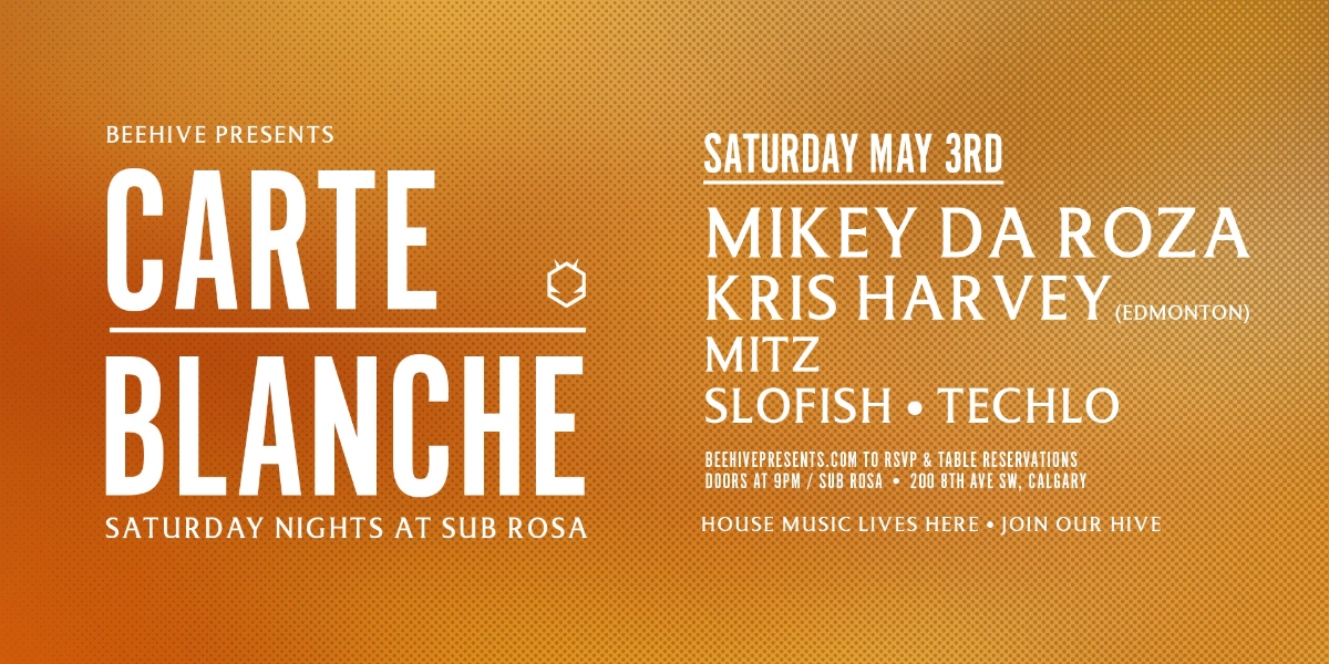 Event image for CARTE BLANCHE • 05.03.25