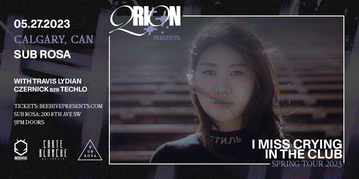 Event image for QRION • 05.27.23