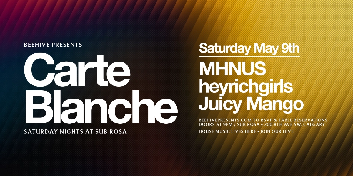 Event image for CARTE BLANCHE • 05.09.26