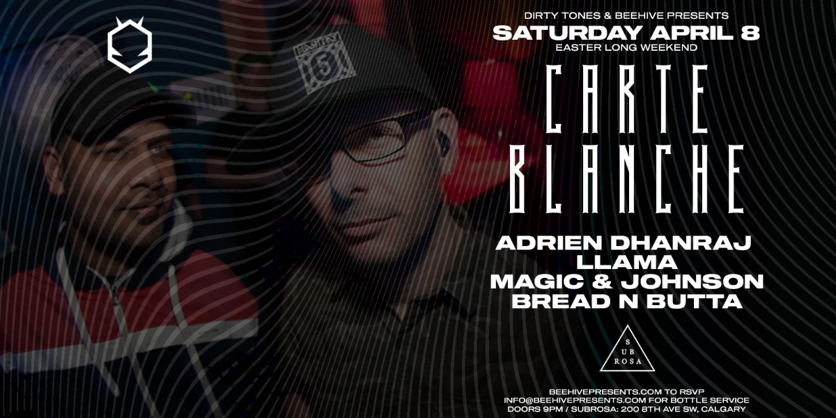 Event image for CARTE BLANCHE • 04.08.23