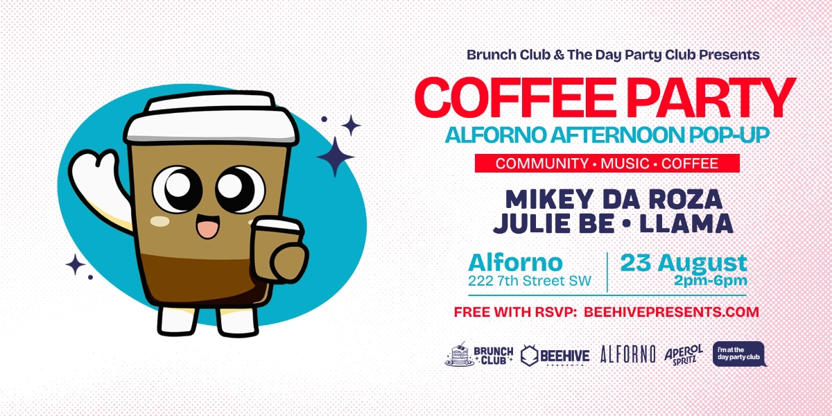 Event image for COFFEE PARTY by BRUNCH CLUB • 08.23.25