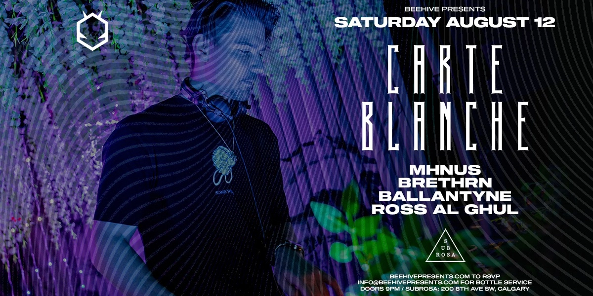 Event image for CARTE BLANCHE • 08.12.23