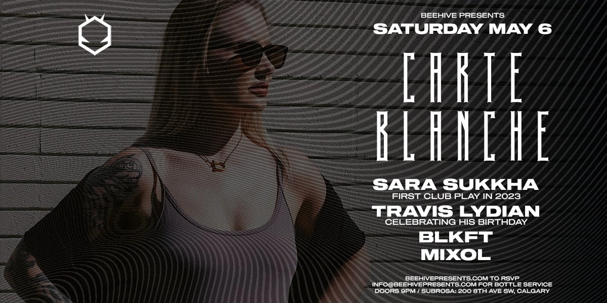 Event image for CARTE BLANCHE • 05.06.23