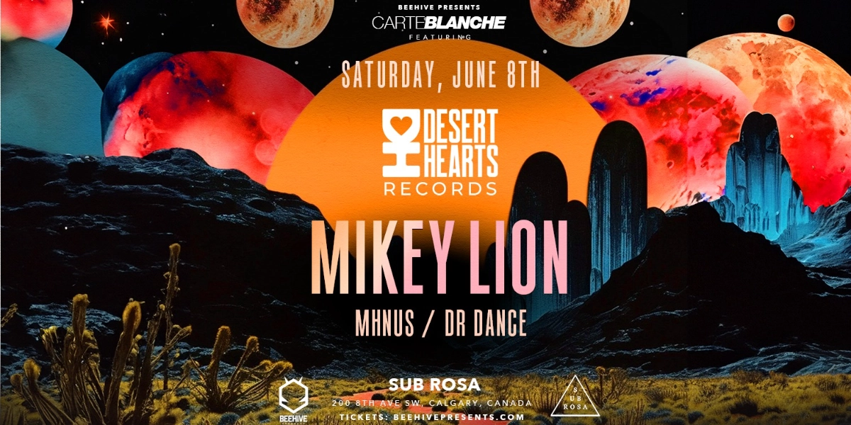 Event image for DESERT HEARTS  w/ MIKEY LION • 06.08.24