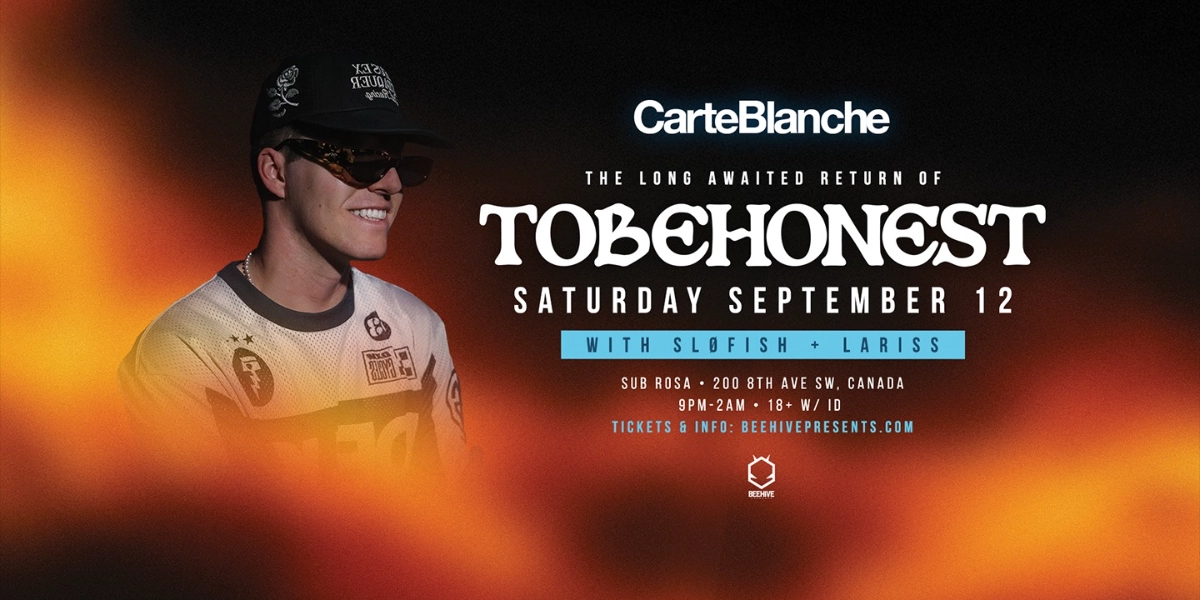 Event image for TOBEHONEST • 09.12.26