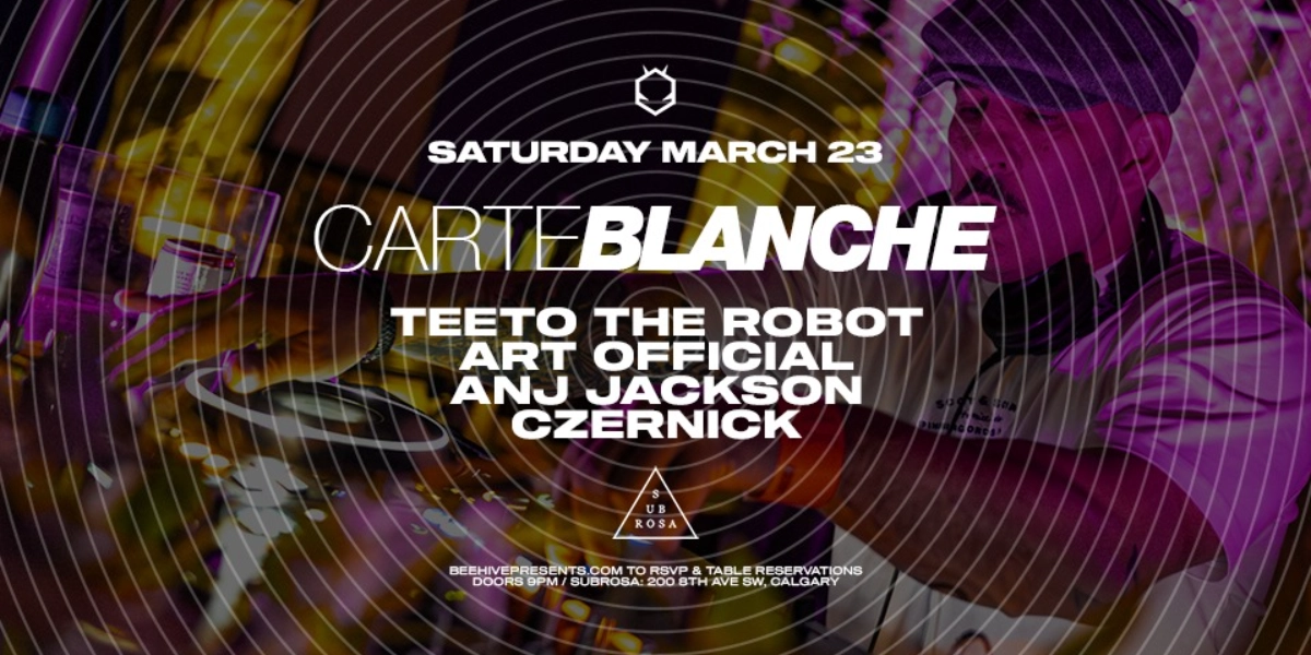 Event image for CARTE BLANCHE • 03.23.24