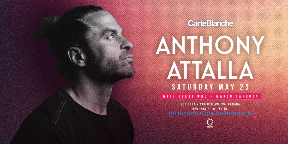 Event image for ANTHONY ATTALLA  • 05.23.26