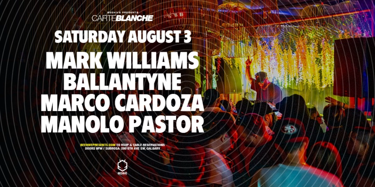 Event image for CARTE BLANCHE • 08.03.24