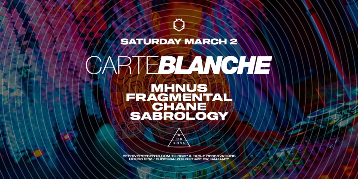 Event image for CARTE BLANCHE • 03.02.24
