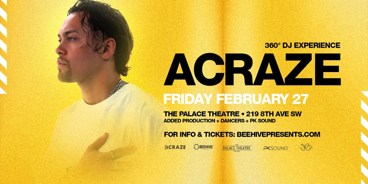 Event image for ACRAZE • 02.27.26