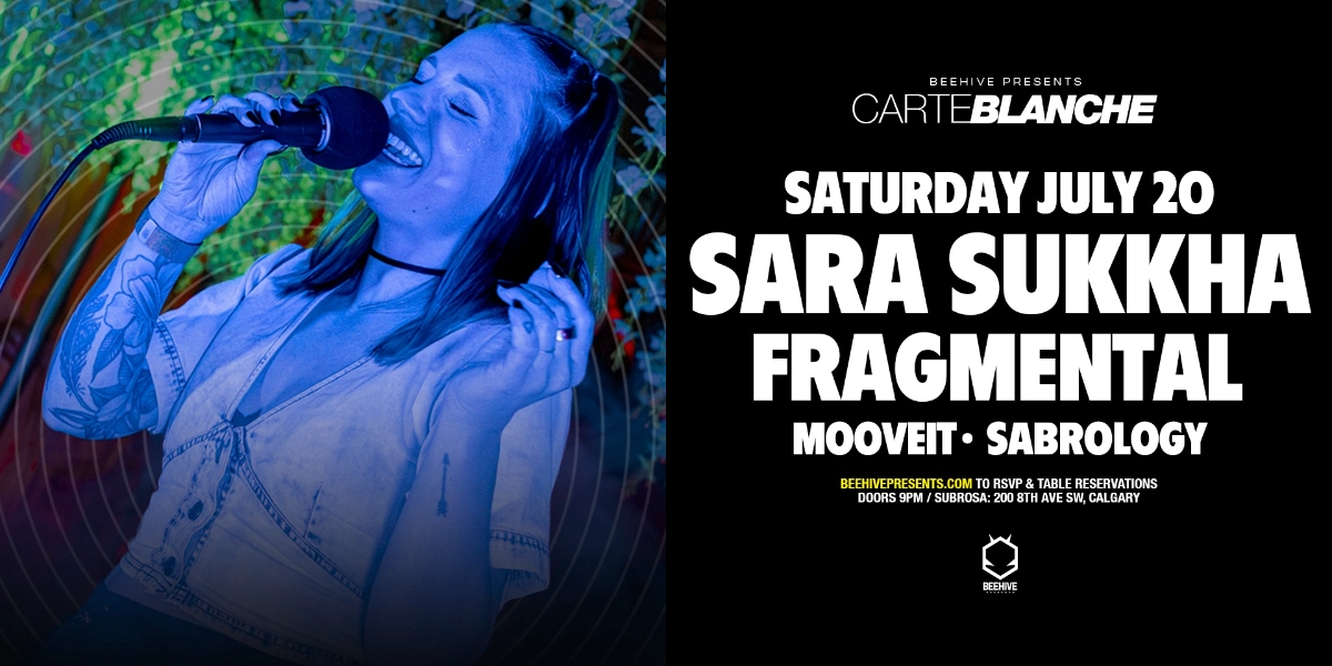 Event image for SARA SUKKHA & FRIENDS • 07.20.24