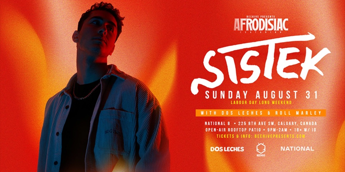 Event image for AFRODISIAC w/ SISTEK (08.31.25)