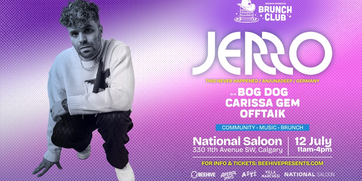 Event image for STAMPEDE BRUNCH CLUB w/ JERRO • 07.12.25