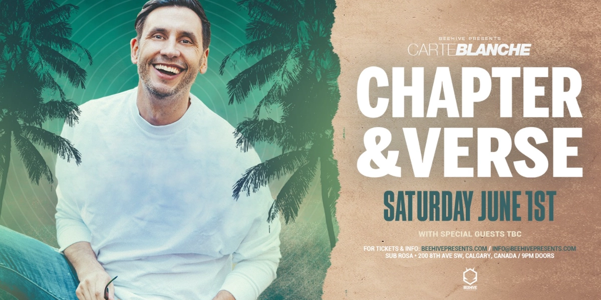 Event image for CHAPTER & VERSE • 06.01.24