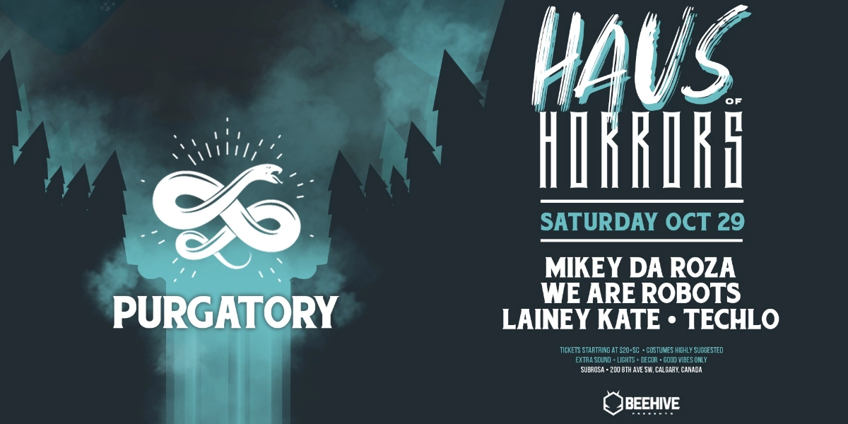Event image for HAUS OF HORRORS • PURGATORY (10.29)