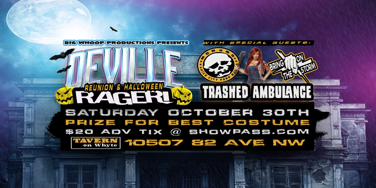 Event image for Deville Reunion & Halloween Rager