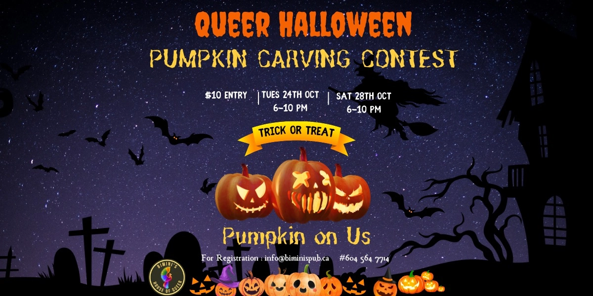 Event image for Queer Halloween Pumpkin Carving Contest