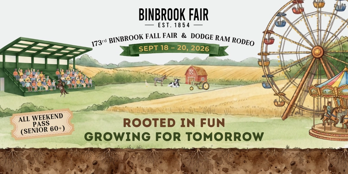 Event image for SENIOR (60+ ONLY) ALL WEEKEND PASS - Binbrook Fair & Dodge RAM Rodeo 2026