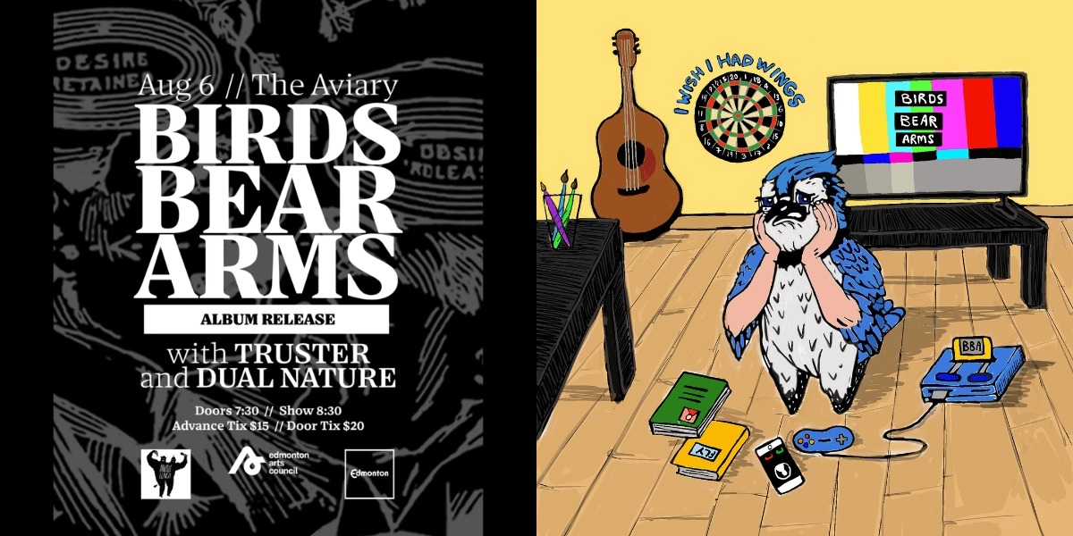 Event image for Birds Bear Arms: I Wish I Had Wings Album Release