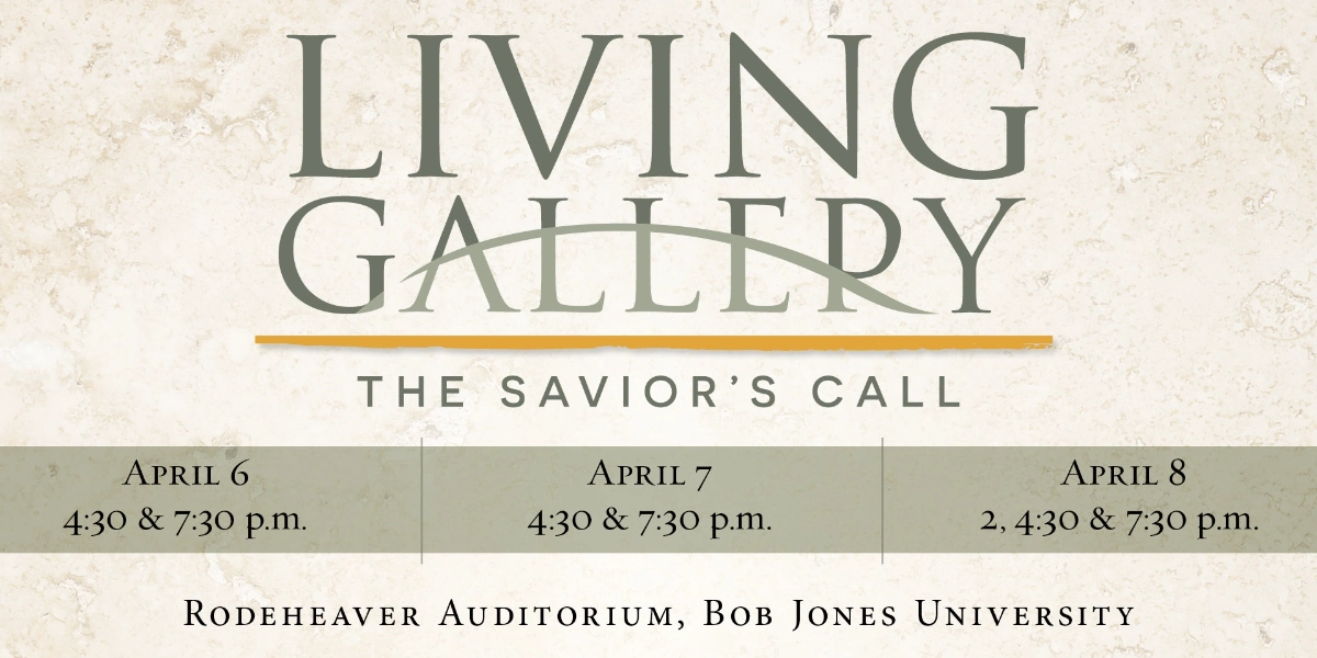 Event image for Living Gallery: The Savior's Call