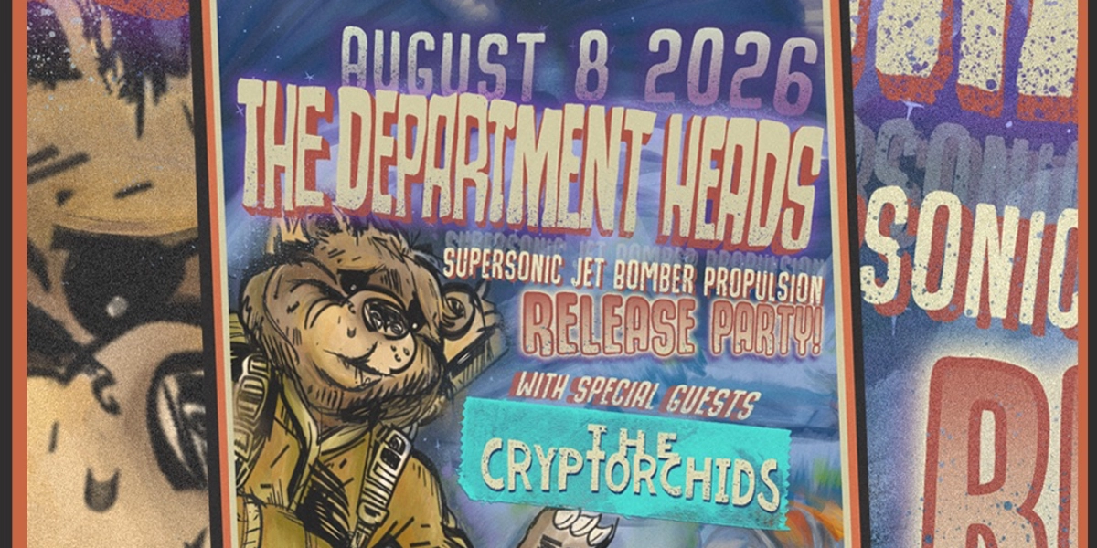 Event image for The Department Heads w/ The Cryptorchids