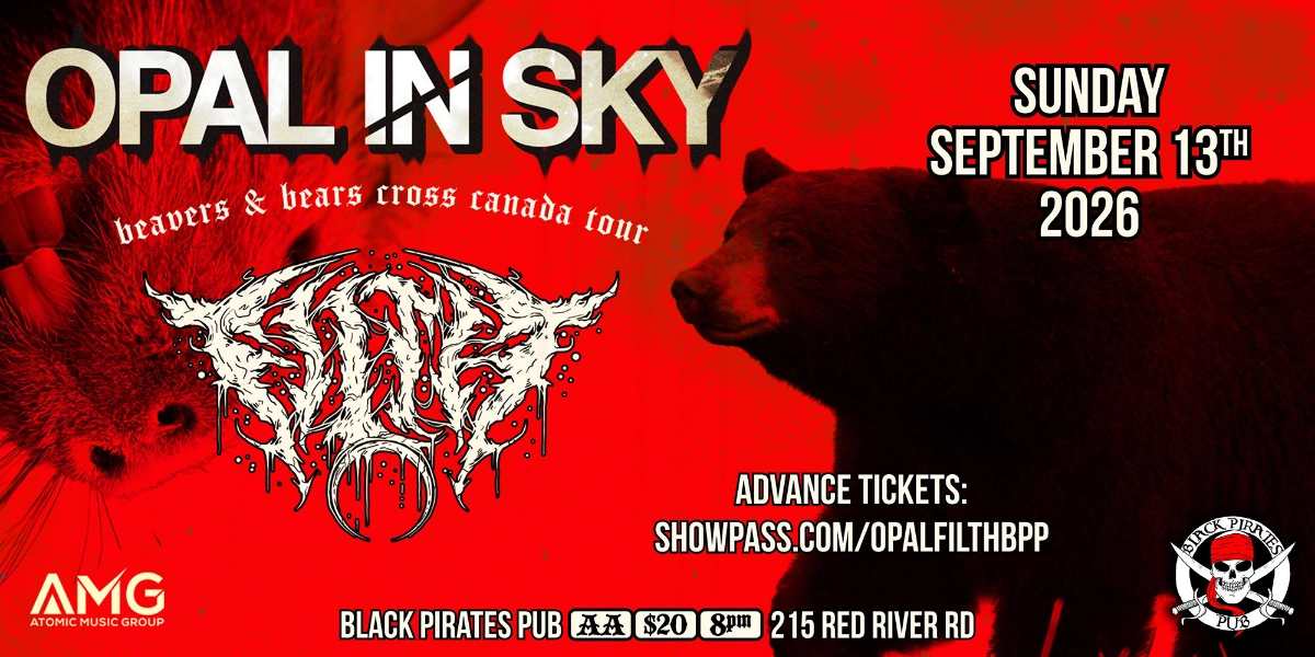 Event image for OPAL IN SKY w/ FILTH (ALL AGES)