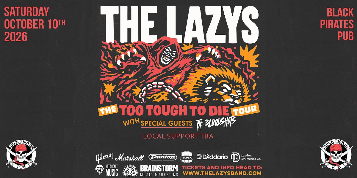 Event image for THE LAZYS w/ THE BLOODSHOTS @ BPP