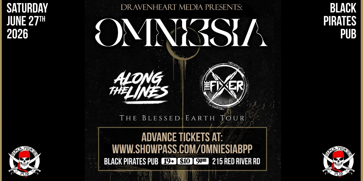 Event image for Omnesia w/ The Fixer & Along The Lines