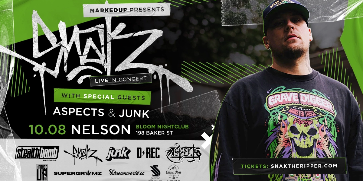 Event image for Snak The Ripper Live At Bloom Nightclub