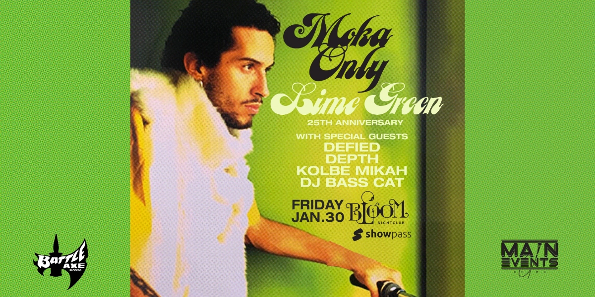 Event image for Moka Only Live At Bloom Nightclub