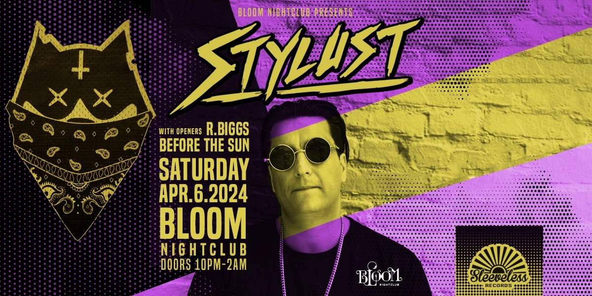 Event image for Stylust Live At Bloom Nightclub