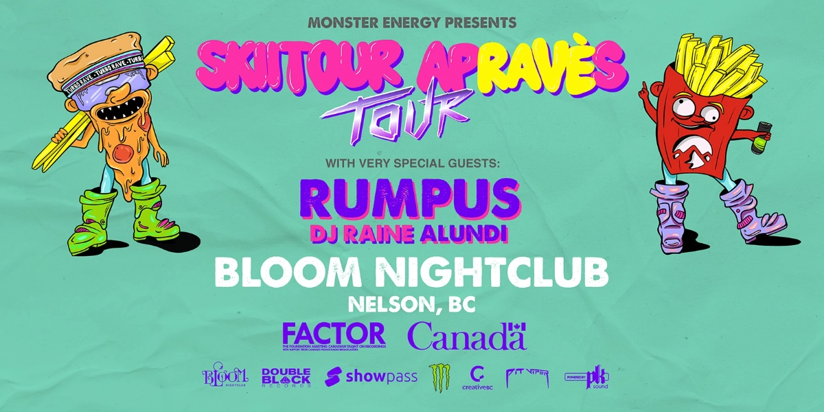 Event image for SkiiTour feat. Rumpus Live At Bloom Nightclub
