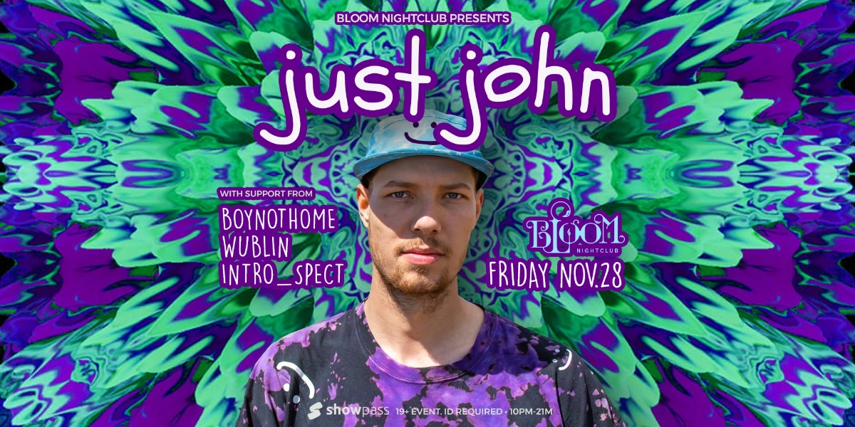 Event image for Just John Live At Bloom Nightclub