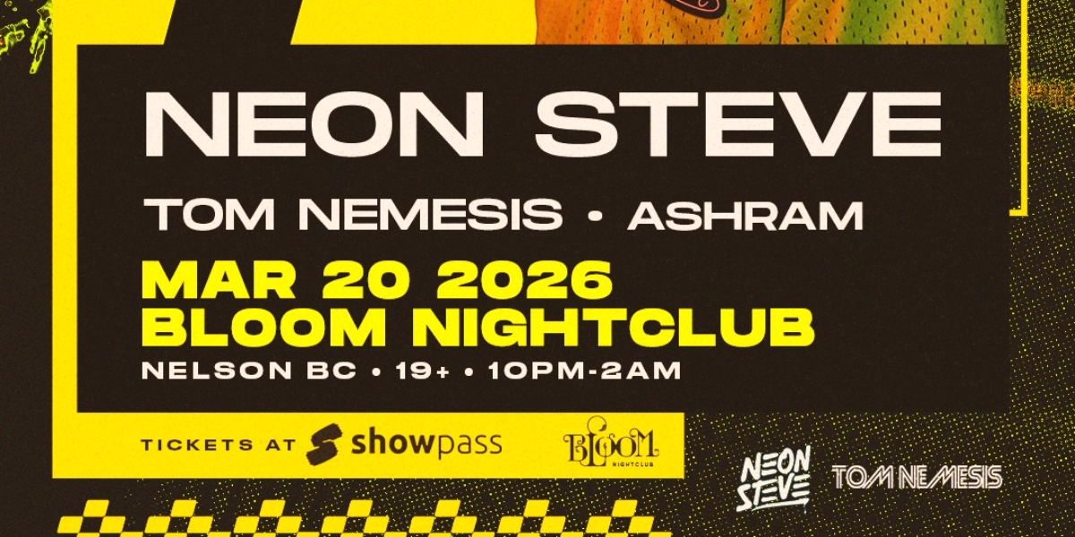 Event image for Neon Steve Live At Bloom Nightclub