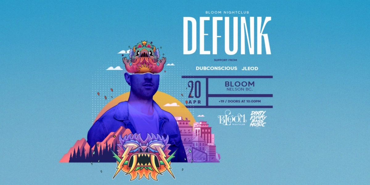 Event image for Defunk Live At Bloom Nightclub