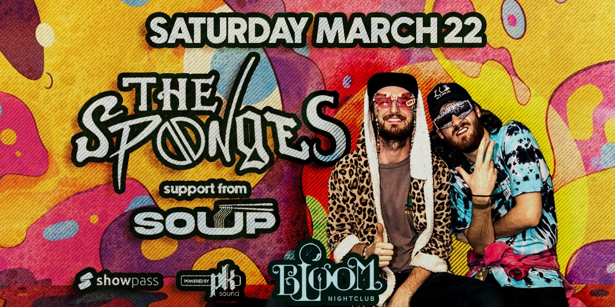 Event image for The Sponges Live At Bloom Nightclub