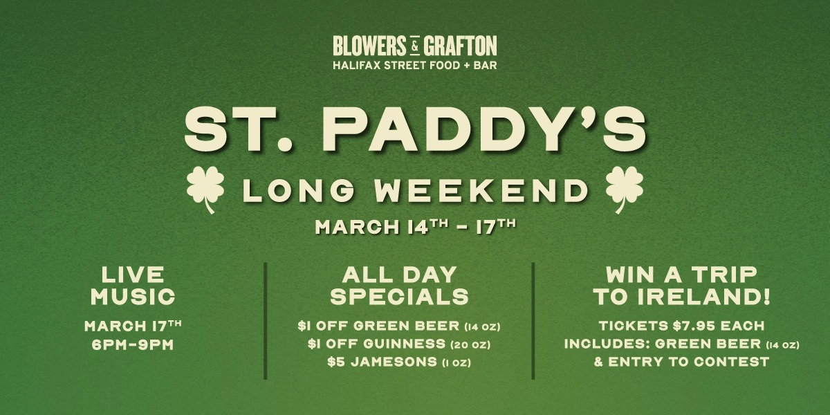 Event image for 🍀 St. Patrick's Day 2025 Ticket at B&G - Mission
