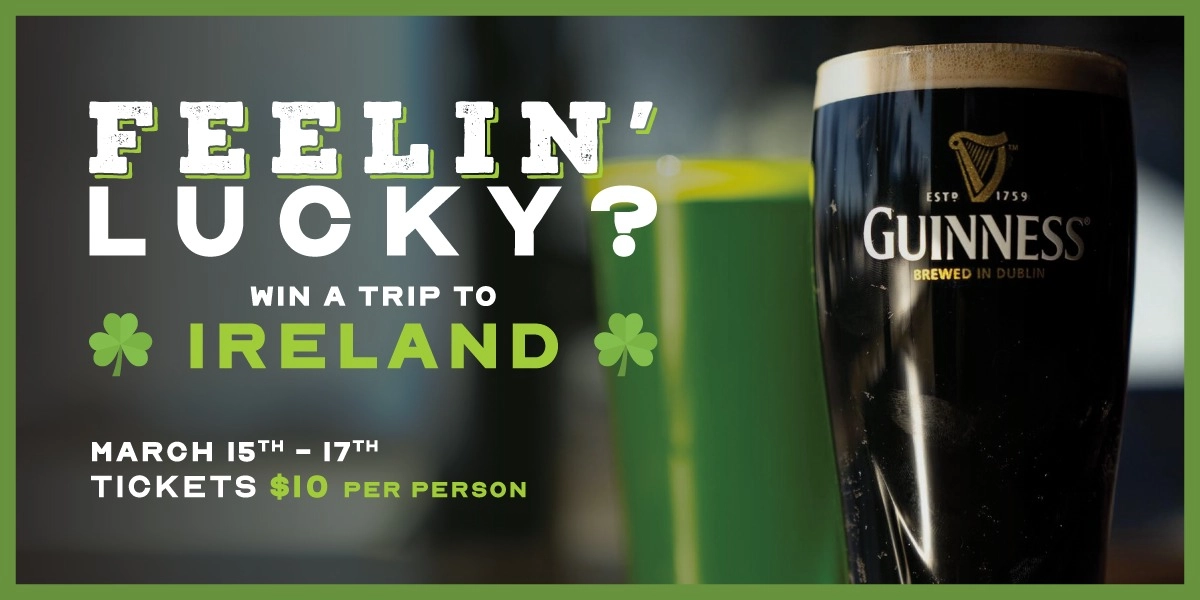 Event image for 🍀 St. Patrick's Day Ticket at B&G - Mission